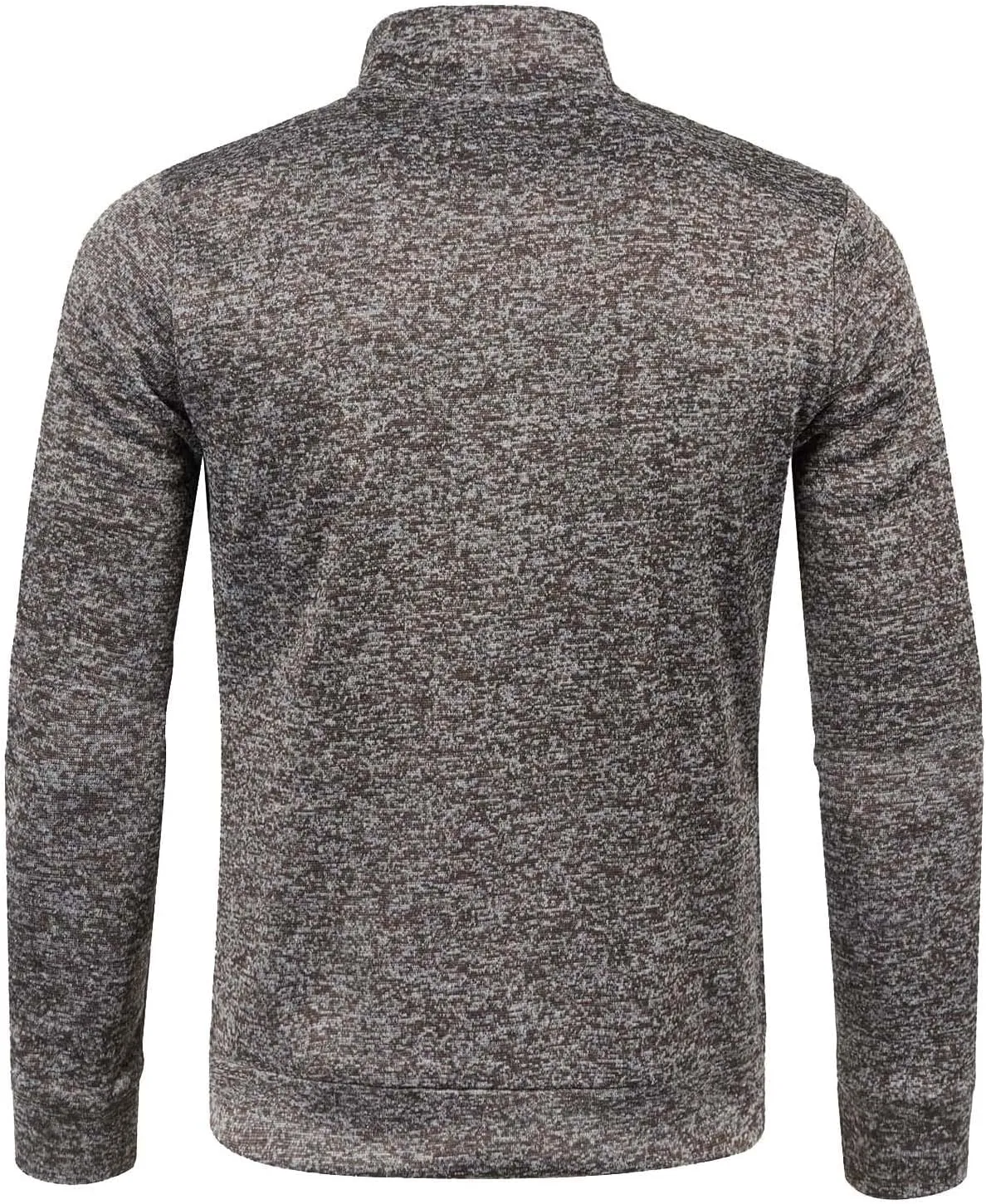 BIFUTON Mens Sweaters Full Zip Up Cardigans Men Regular Fit Sweater Casual Pocket Work Jackets for Men Thick Warm Outerwears