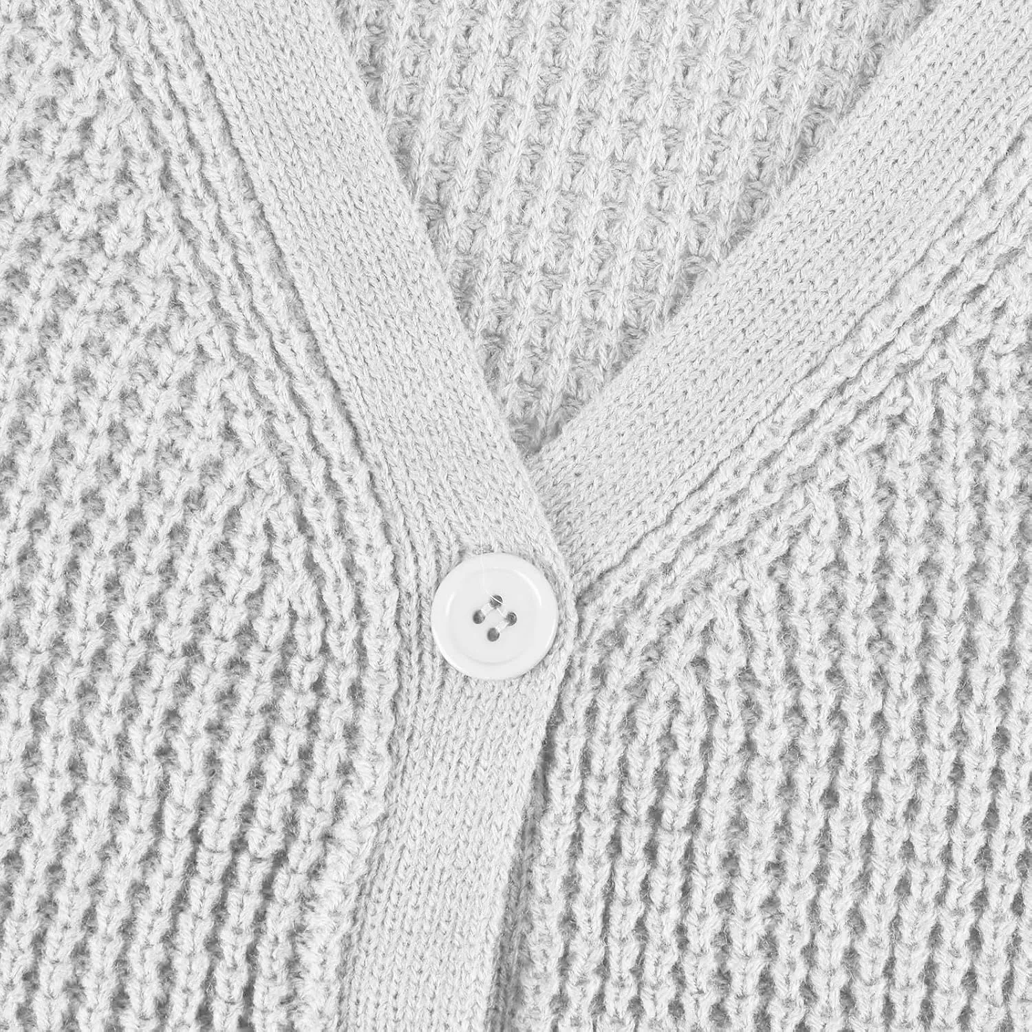 Cardigan Sweaters for Women Open Front Button Down Long Sleeve Knit Jacket Loose Fit Lightweight V Neck Outwear Coats