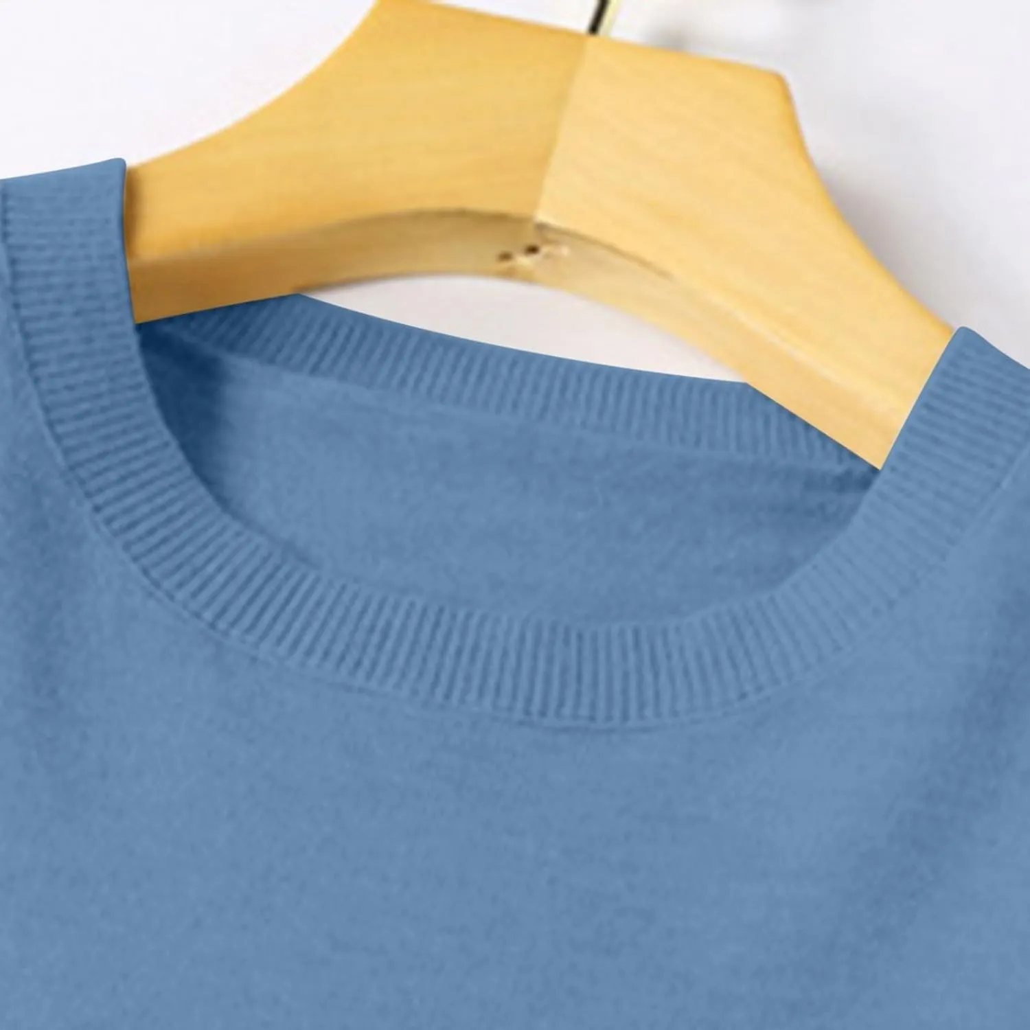Cashmere Sweaters for Women Seamless Knit Sweater Lightweight Long Sleeve Jumper Soft Warm Wool Sweater Trendy