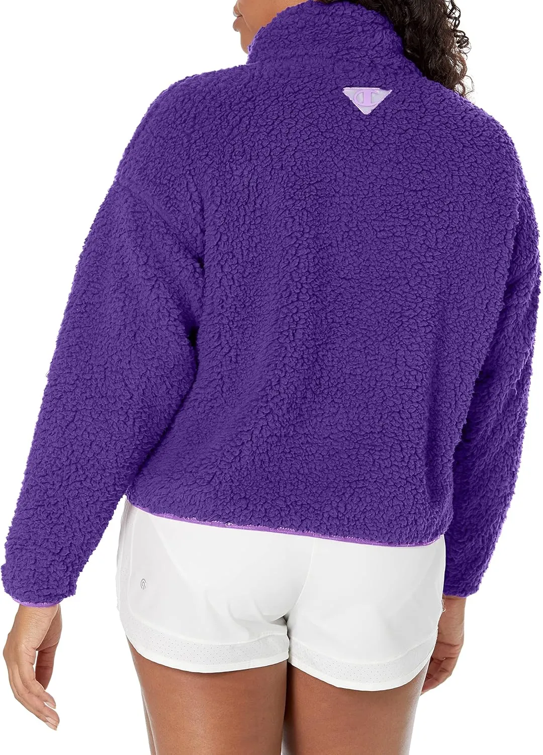 Champion Women's Cozy High Pile Quarter Zip Pullover