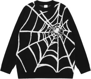 Chunky Sweater Women Men Sweater Knit Lightweight Crewneck Pullover Long Sleeve Fashion Casual Loose 2024 Winte and Fallr Clothes for Men Prime Membership Black