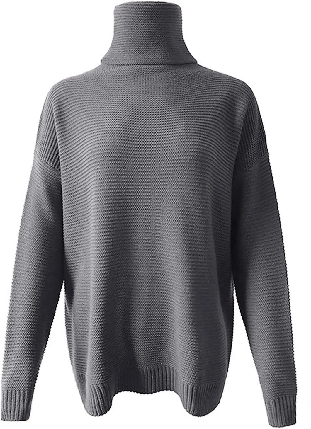 Chunky Sweaters for Women 2023 Fall Winter Oversized Sweaters Soft Warm Knitted Sweaters Slouchy Turtleneck Sweaters