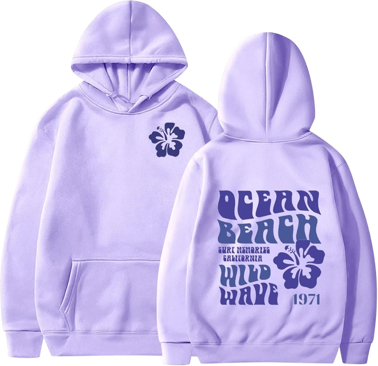 Cute Temperament Letter Print Sweatshirt for Womens Crewneck Casual Soft Hoodie Long Sleeve Comfort Pullover Home Suits