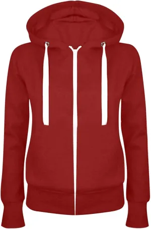 Full Zip Up Hoodies For Women Casual Fall Fashion 2024 Long Sleeve Hooded Sweatshirt Lightweight y2k Jackets