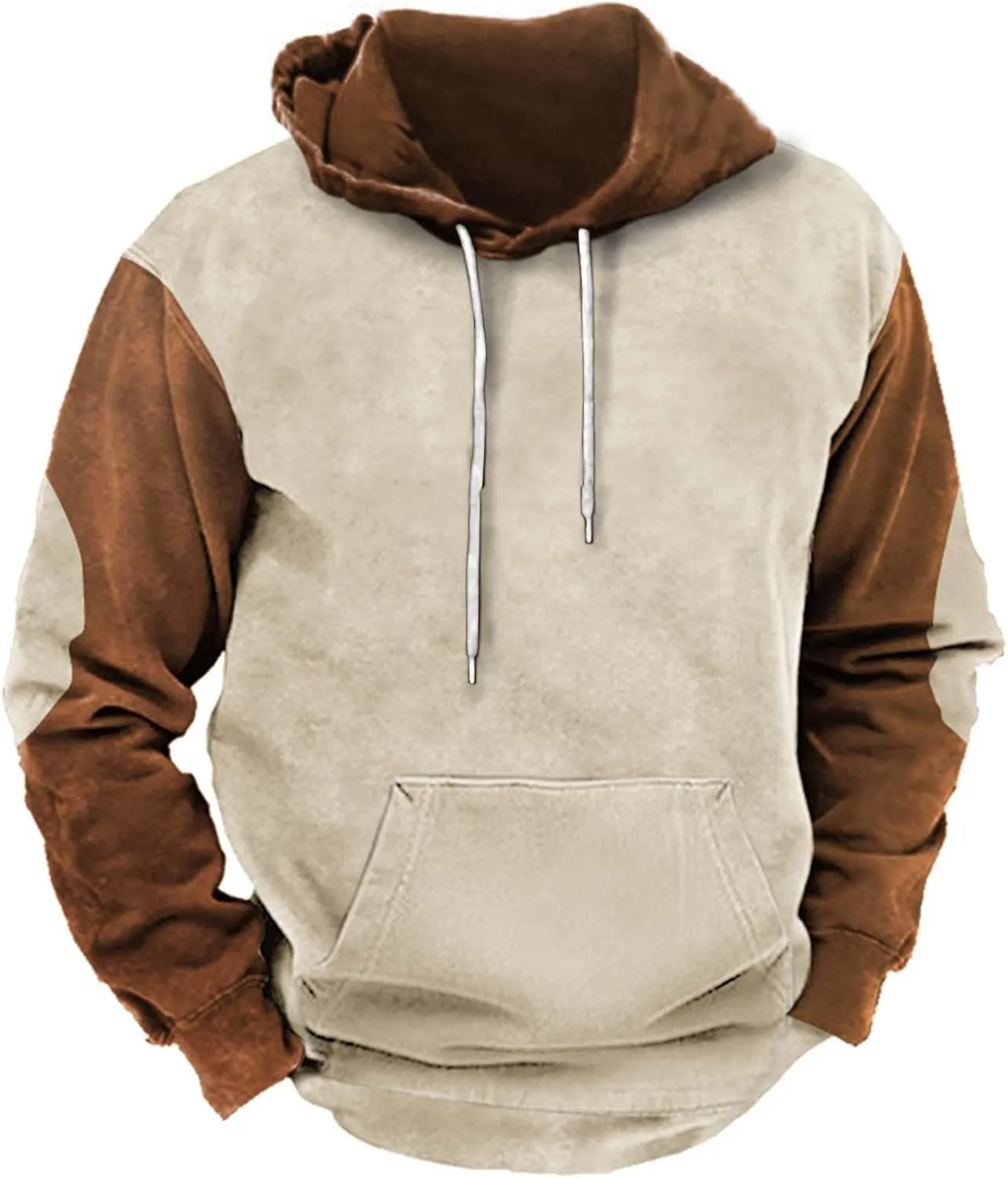 GIERIDUC Mens Corduroy Shirts Casual Lapel Collar Button Up Patchwork Pullover Mock Neck Long Sleeve Sweaters Polo Sweatshirt