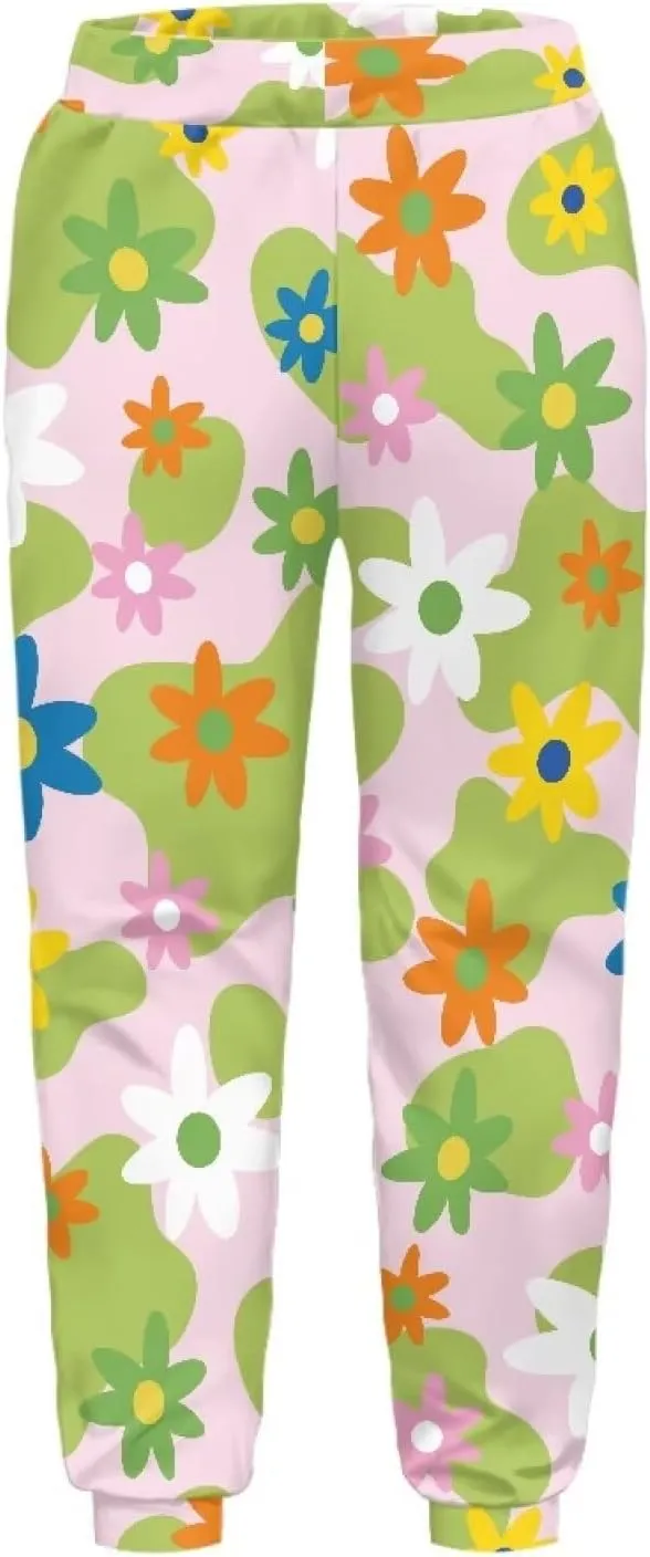 Girls' Sweatpants Active Yoga Pants Super Soft Athletic Performance Jogger Pants Size 4-15