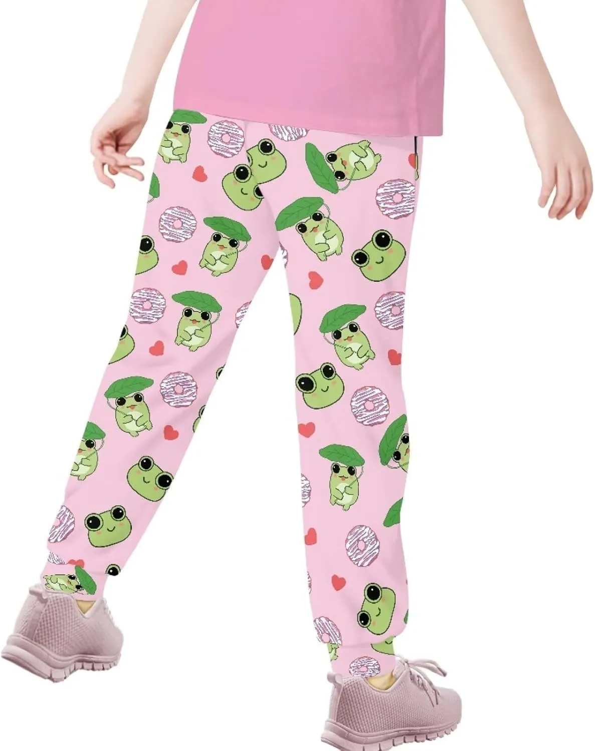 Girls' Sweatpants Active Yoga Pants Super Soft Athletic Performance Jogger Pants Size 4-15