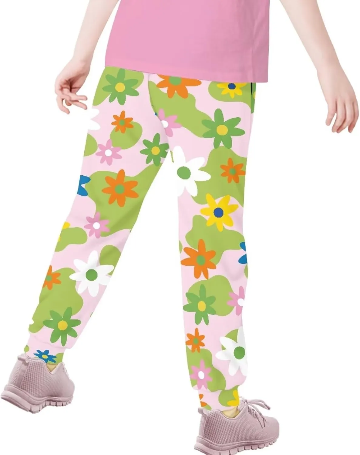 Girls' Sweatpants Active Yoga Pants Super Soft Athletic Performance Jogger Pants Size 4-15