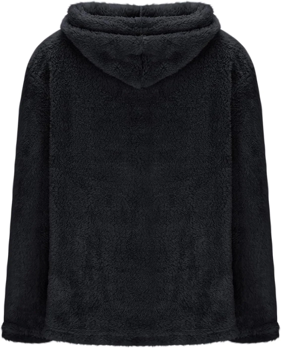 Hooded Sweatshirt for Women Trendy Loose Fit Long Sleeve Solid Color Sweaters Comfort Casual Drawstring Hoodies
