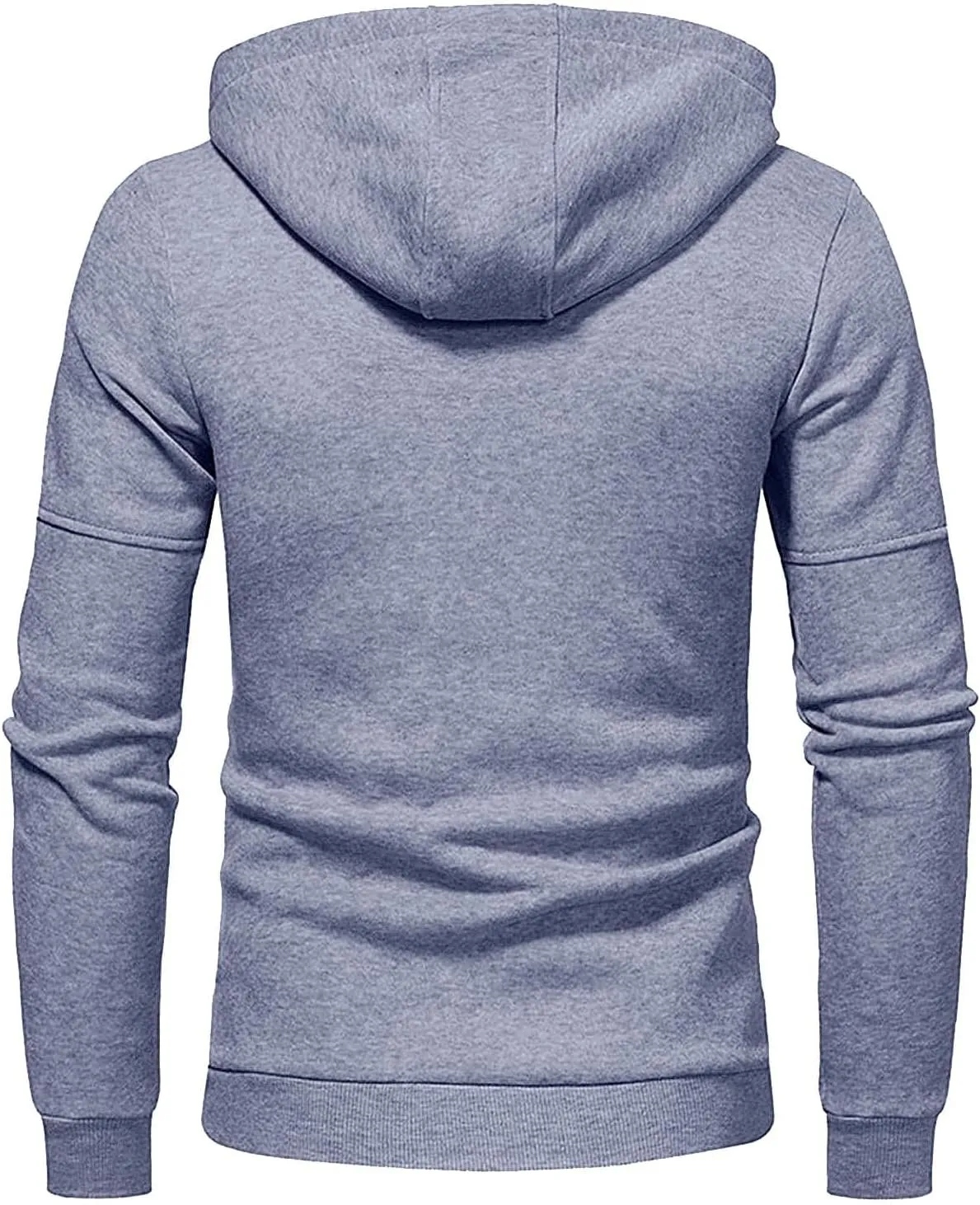 Jackets For Men With Hoodie Long Sleeve Hooded Sweatshirt Sports Outdoor Running Biking With Zip Pockets, S-4XL