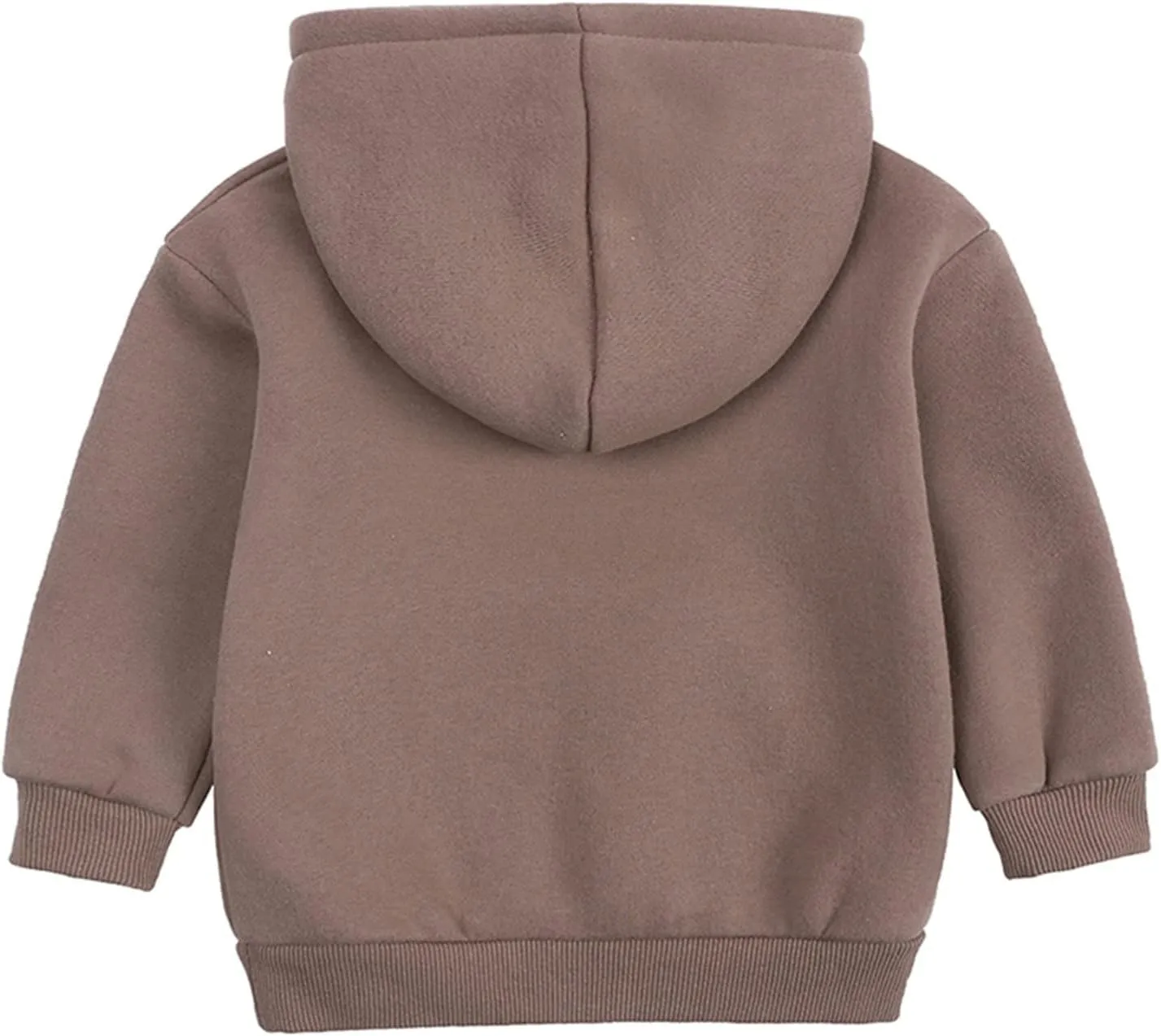 Kids Soft Brushed Fleece Hooded Sweatshirts Active Pullover Hoodie for Boy Girl Basic Solid Cotton Hoodie for Toddler
