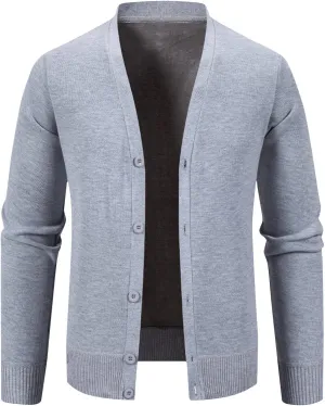 Knit Cardigan Sweaters for Men Shawl Collar Cardigan Button Down Cardigan Sweater Open Front Cardigan Casual Sweaters