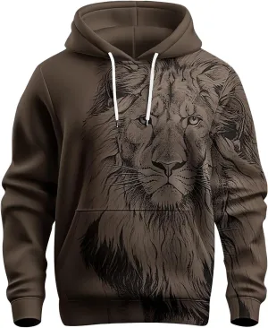 LCMTWX Mens Sweater Blouse Shirt Autumn And Winter Leisure Hooded Sweater Solid Color Sweater Soft Top Blouse Shirts For