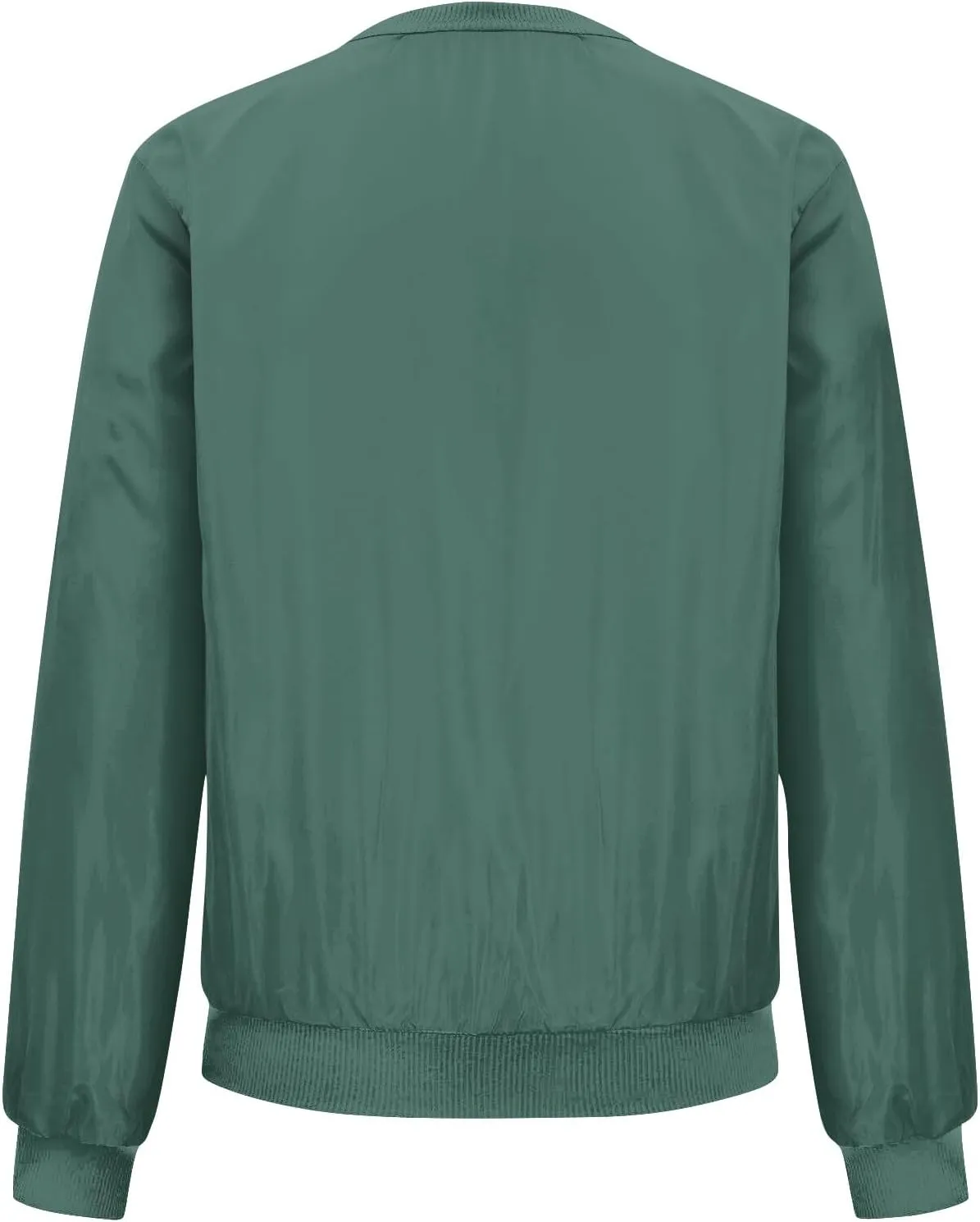 Light Jackets for Women Stand Collar Zip Up Long Sleeve Jacket with Pockets Solid Color Running Sweatshirts Jackets