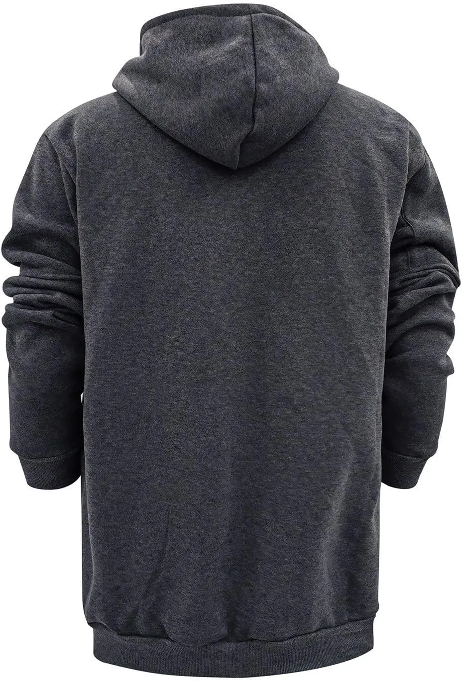 Men Hoodies Casual Hoodies for Men with Zip Pockets Full Zip Long Sleeve Sweatshirt Slim Fit Gym Sports Hooded Jacket