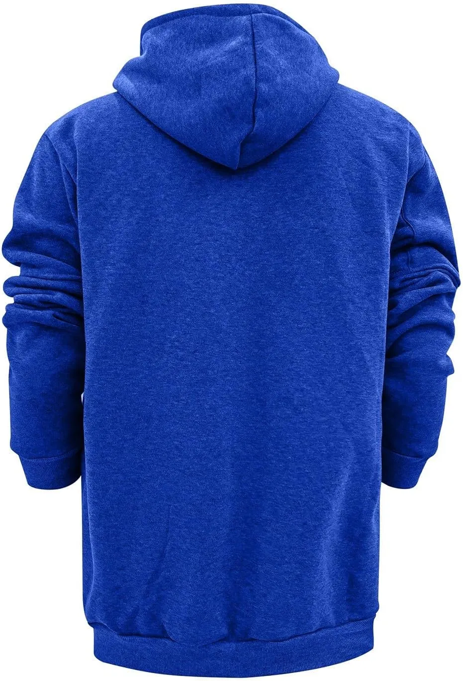 Men Hoodies Casual Hoodies for Men with Zip Pockets Full Zip Long Sleeve Sweatshirt Slim Fit Gym Sports Hooded Jacket
