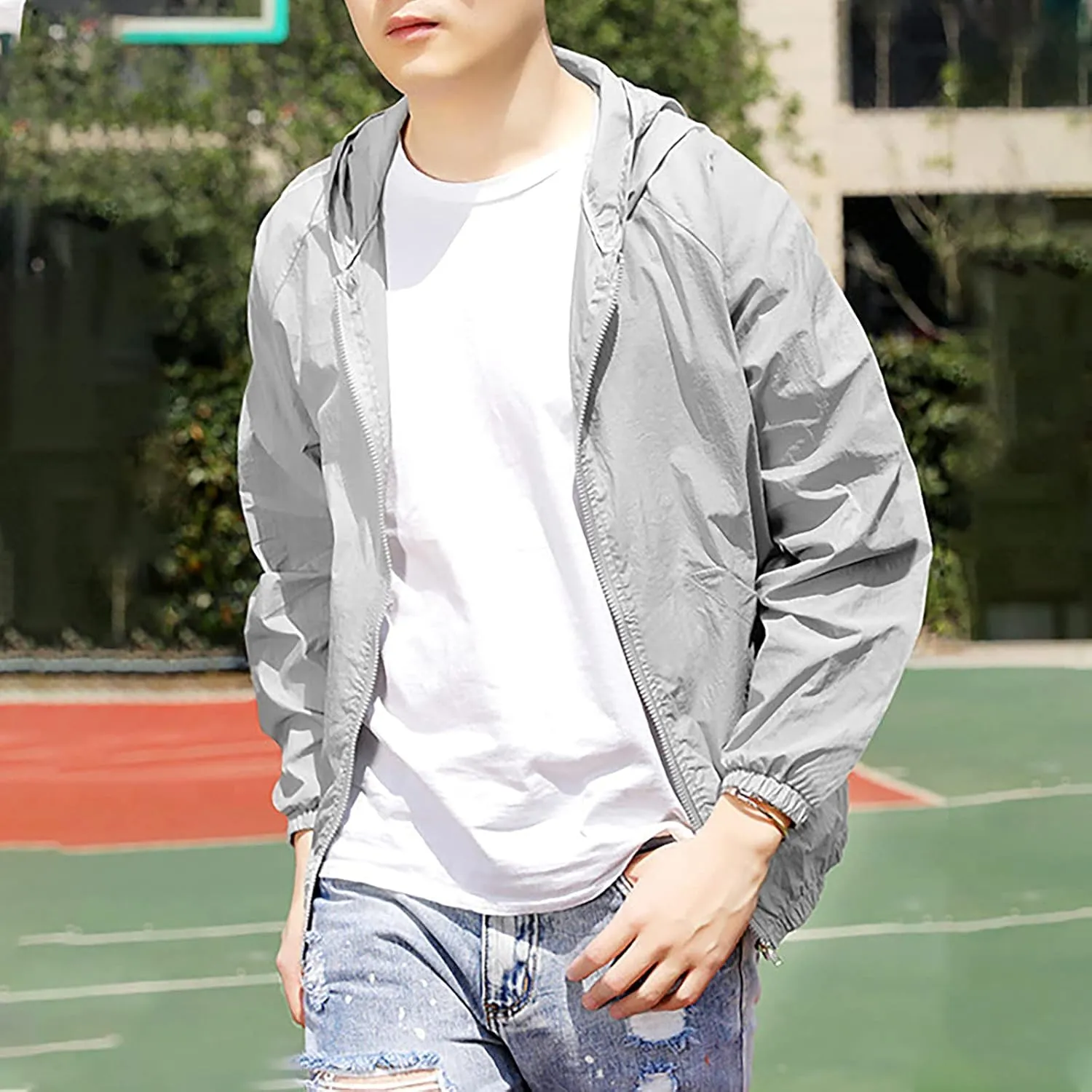 Men's Bomber Jacket Warm Waterproof Puffer Jacket Hooded Windproof Winter Coat Jackets, M-7XL