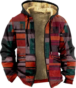 Men's Casual Sweatshirts Coats Long Sleeve Zipper Hooded Soft Elegant Coat Outdoor Jacket for Men