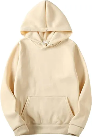 Men's Color Block Pullover Fleece Hoodie Men And Women Blouse Shirt Pullover Sweatshirts Casual Long Sleeve Shirts