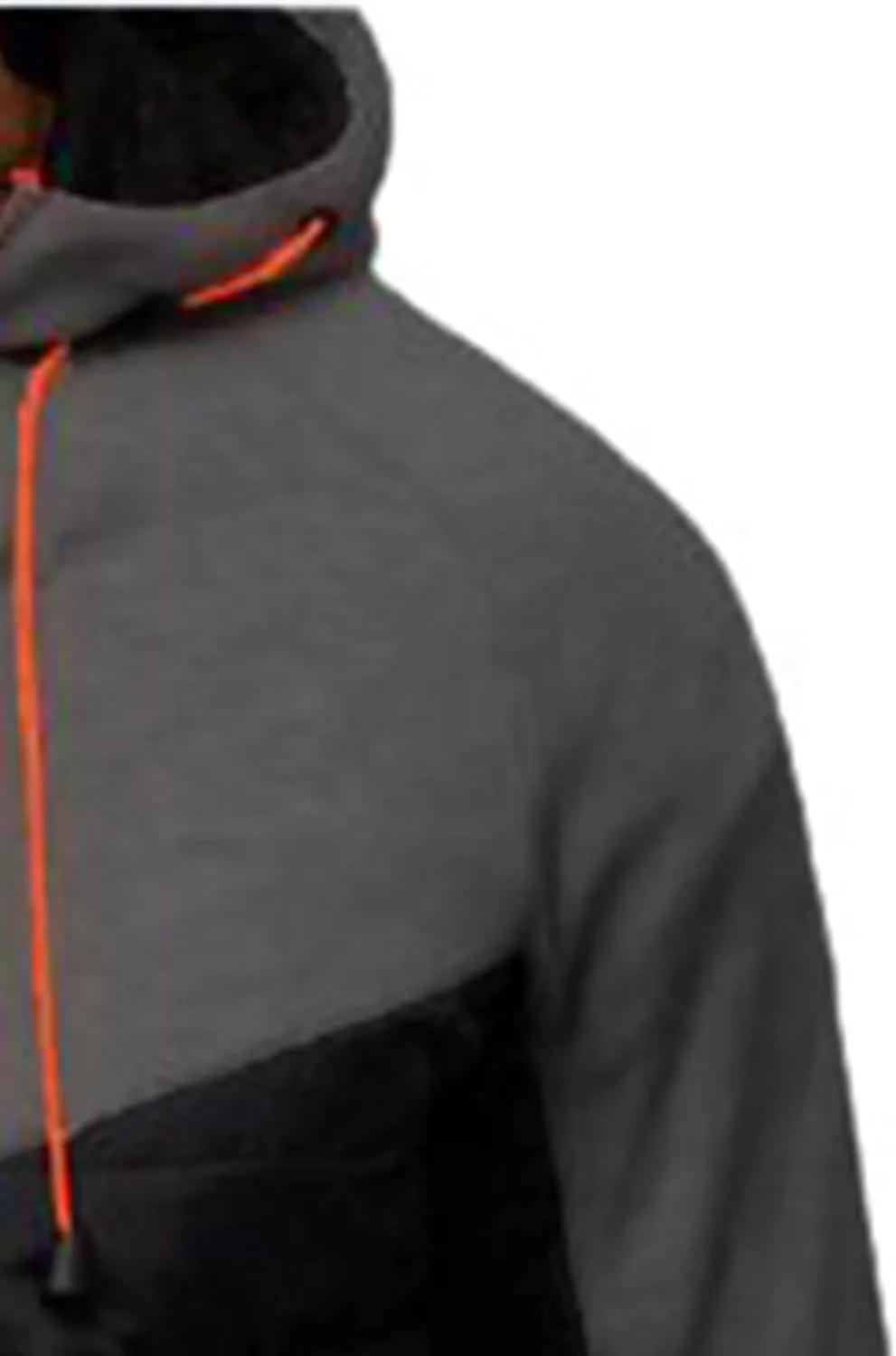 Men's Fashion Full Zip Up Sweatshirt Color Matching Splicing Jackets Coats Colour Block Patchwork Hooded Tops