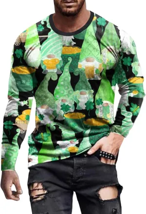 Men's Fleece Crewneck Sweatshirts Loose Oversize Zipper Solid Color Stand Collar Hoodless Pullover Oversized Hoodie