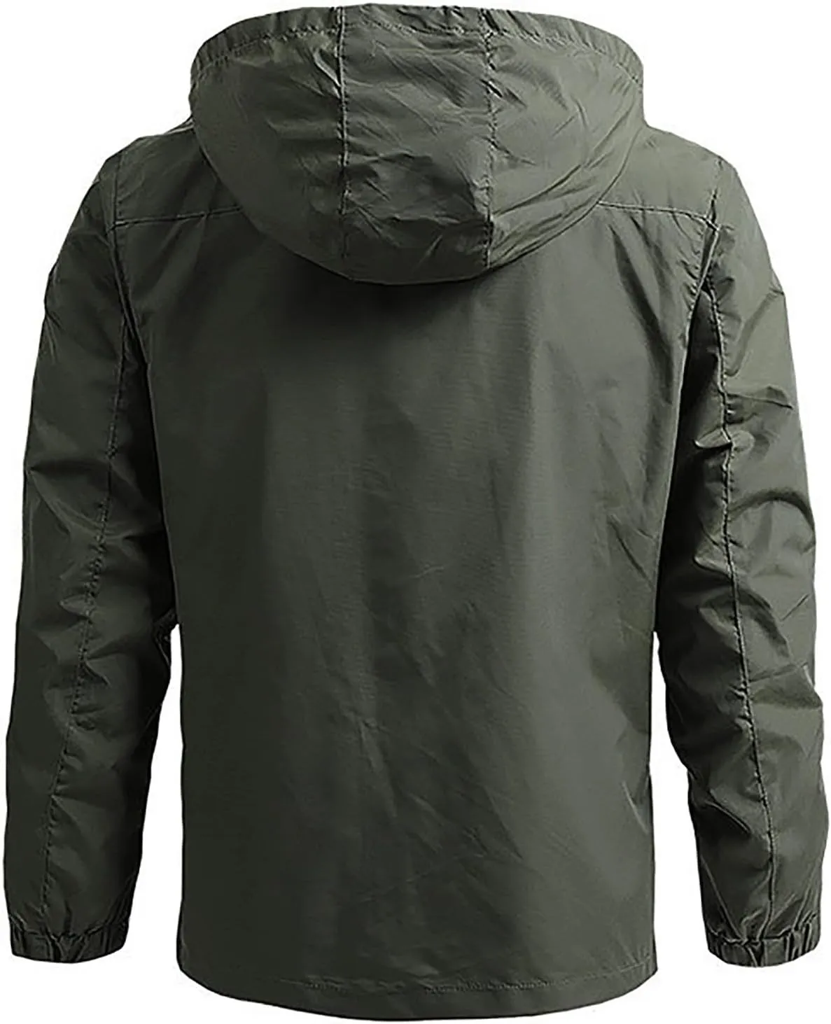 Men's Lightweight Softshell Jacket Warm Fleece Lined Windbreaker Waterproof Soft Shell Outdoor Hiking Overcoat 2023