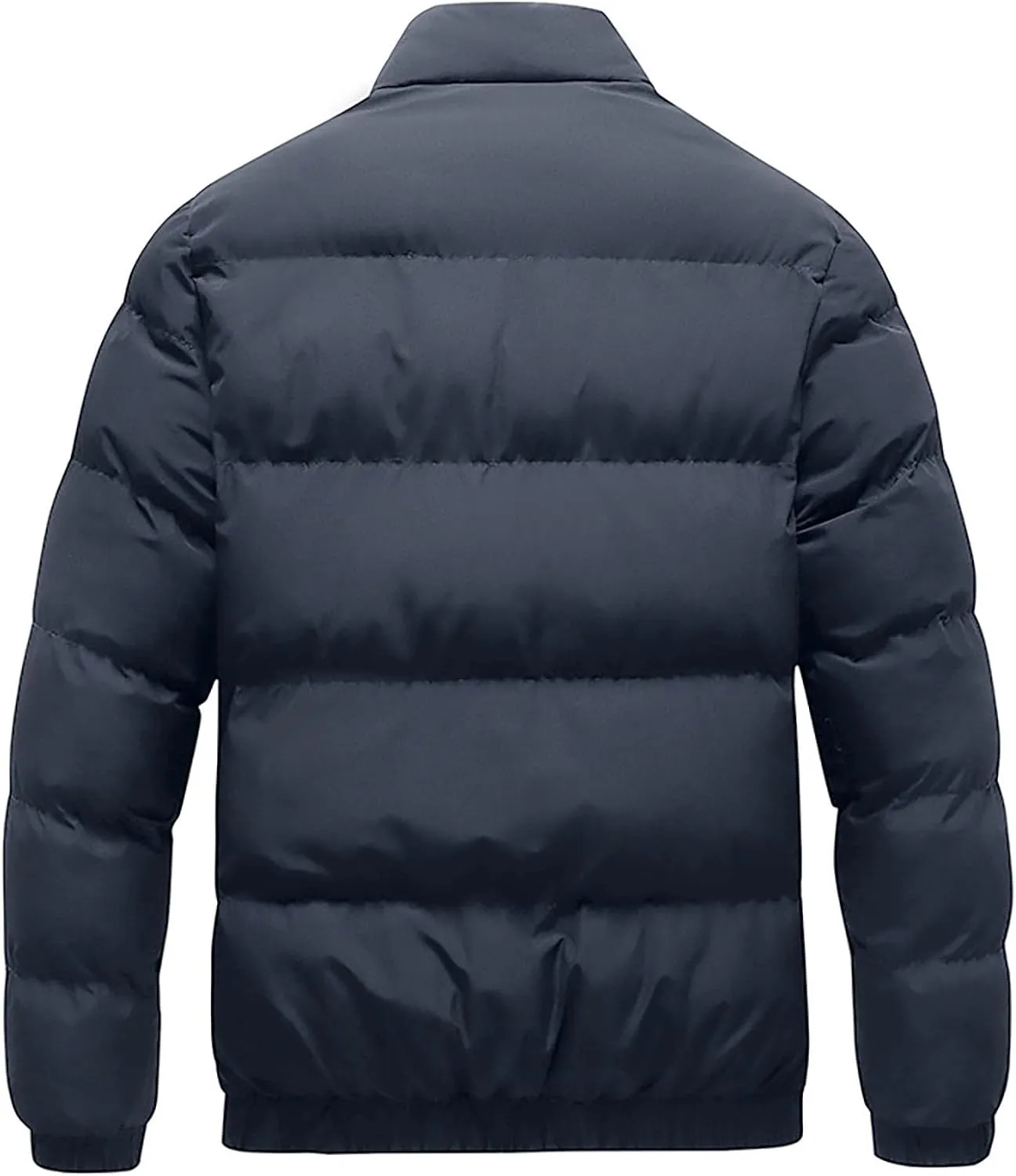 Men's Ski Jacket Waterproof Warm Heavyweight Packable Windproof Insulated Jackets Thermal Zip Up Puffer Jacket