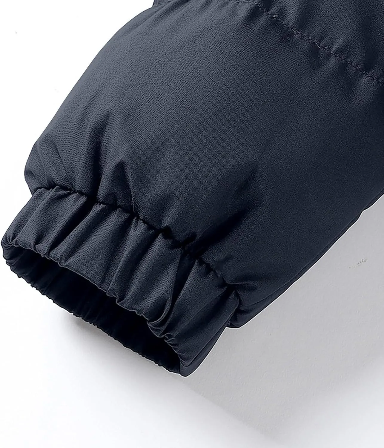 Men's Ski Jacket Waterproof Warm Heavyweight Packable Windproof Insulated Jackets Thermal Zip Up Puffer Jacket