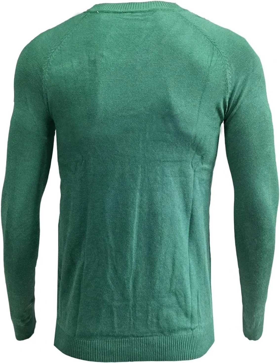 Mens Stretch Cotton V Neck Thermal Sweaters Lightweight Slim Fit Soft Merino Wool Classic Work Pullover Sweaters