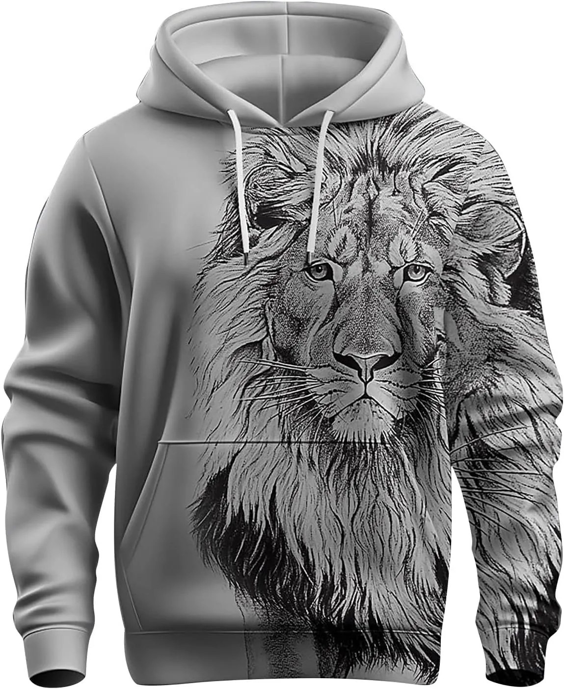 Mens Sweatshirts Winter Vintage Long Sleeve Hoodie Half Zipper Hooded Sweatshirt Top Workwear Multi Pocket Outdoor