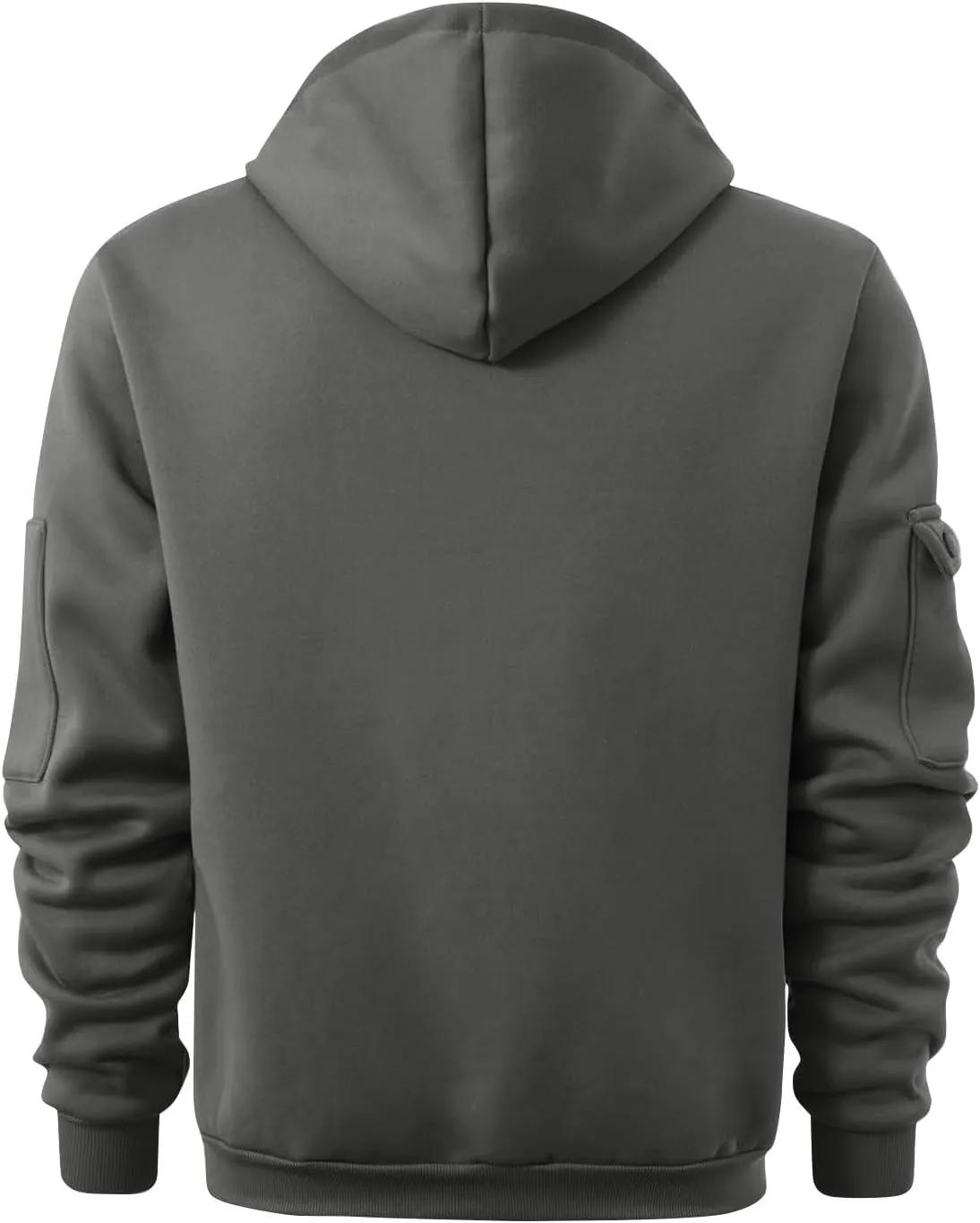 Mens Tactical Hoodies Plus Size Vintage Quarter Zip Pullover Oversized Long Sleeve Tactical Shirt with Pockets