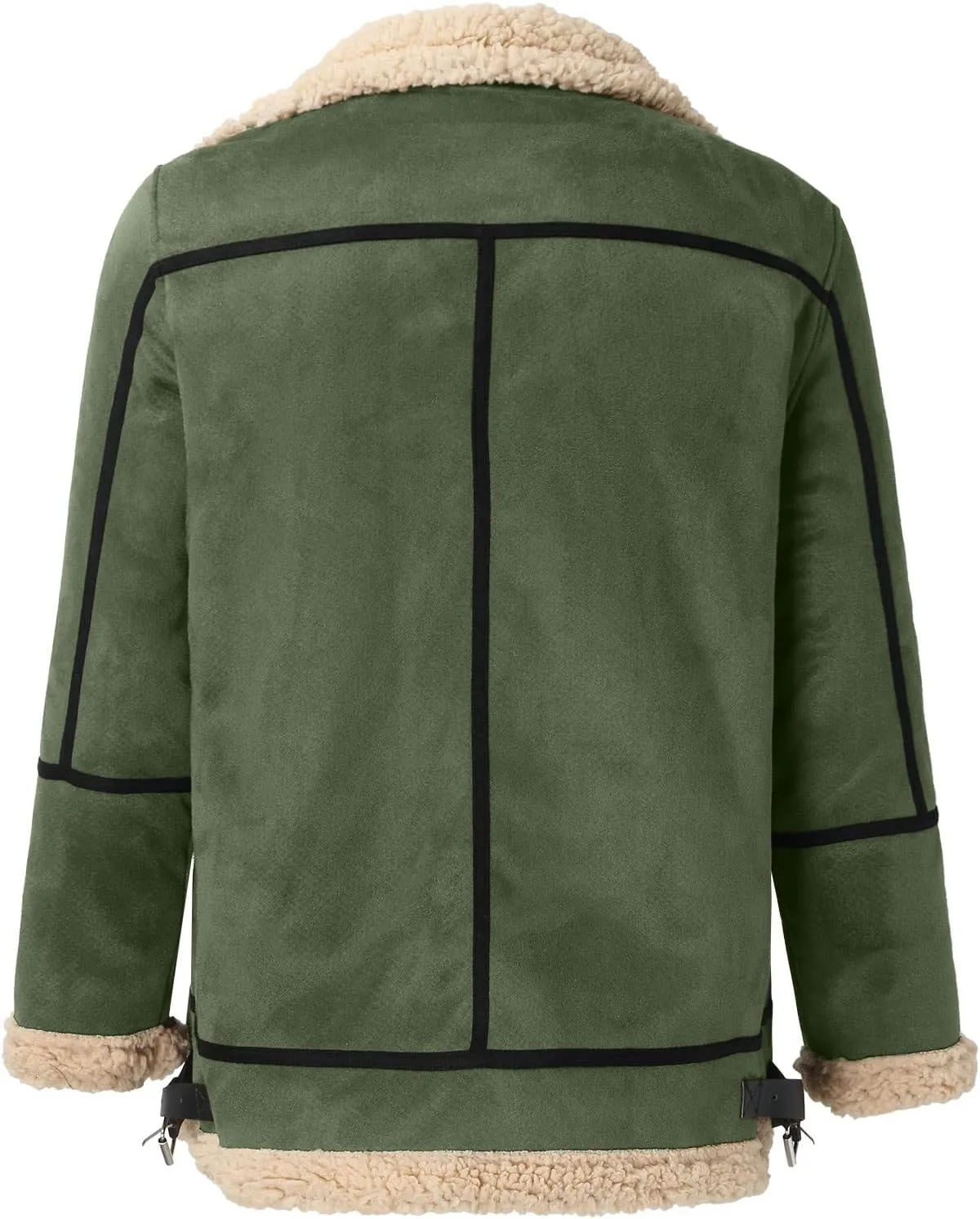 Men's Winter Jacket Windproof Coat Leisure Plus Size Hat Zip Pocket Cotton-Padded Warm Soft Hooded Jacket Coats