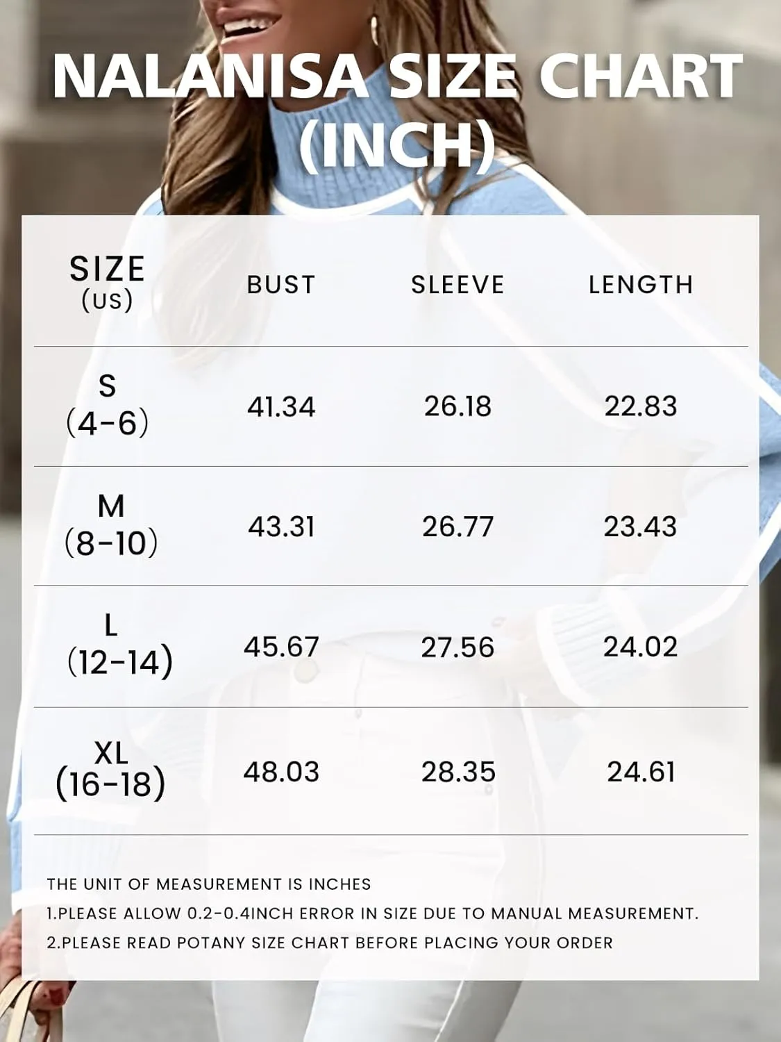 NALANISA Women's Mock Turtleneck Sweaters 2025 Fall Winter Casual Long Sleeve Color Block Pullover Sweater Soft Knitted Tops
