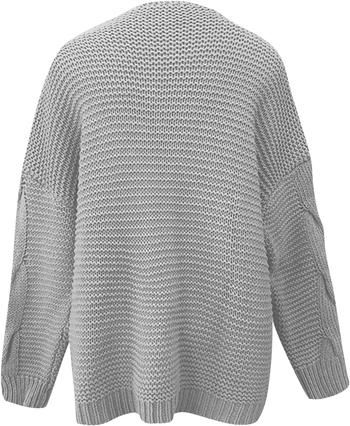 Oversized Cardigan for Women 2023 Long Sleeve Open Front Chunky Cable Knit Sweaters Loose Fit Slouchy Casual Cardigans