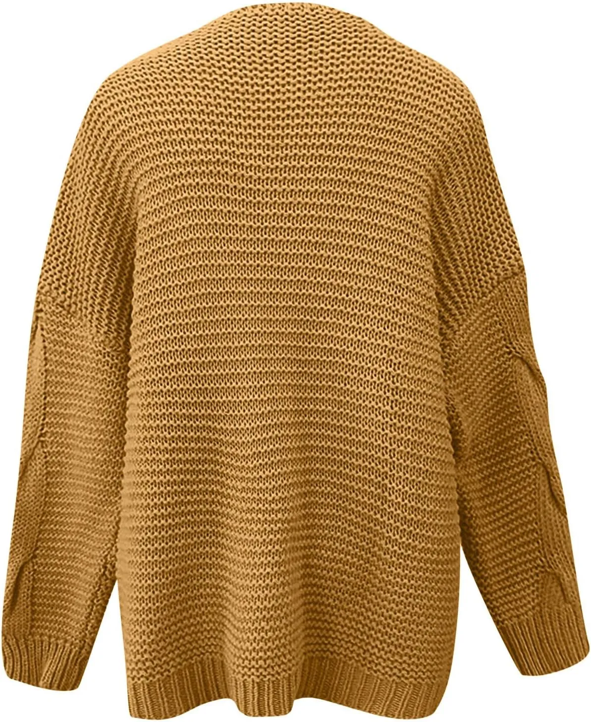 Oversized Cardigan for Women 2023 Long Sleeve Open Front Chunky Cable Knit Sweaters Loose Fit Slouchy Casual Cardigans