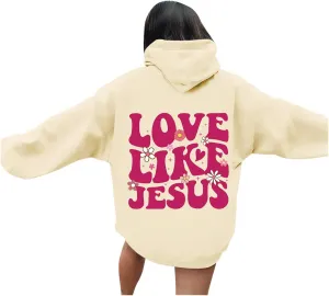 Pink Palm Puff Hoodie Beach Oversized Sweatshirt for Women Trendy Drawstring Letter Print for Teen Girls Fall Outfits Womens Hoodies Pullover Graphic Funny Womens Sweatshirt Hoodie Graphic