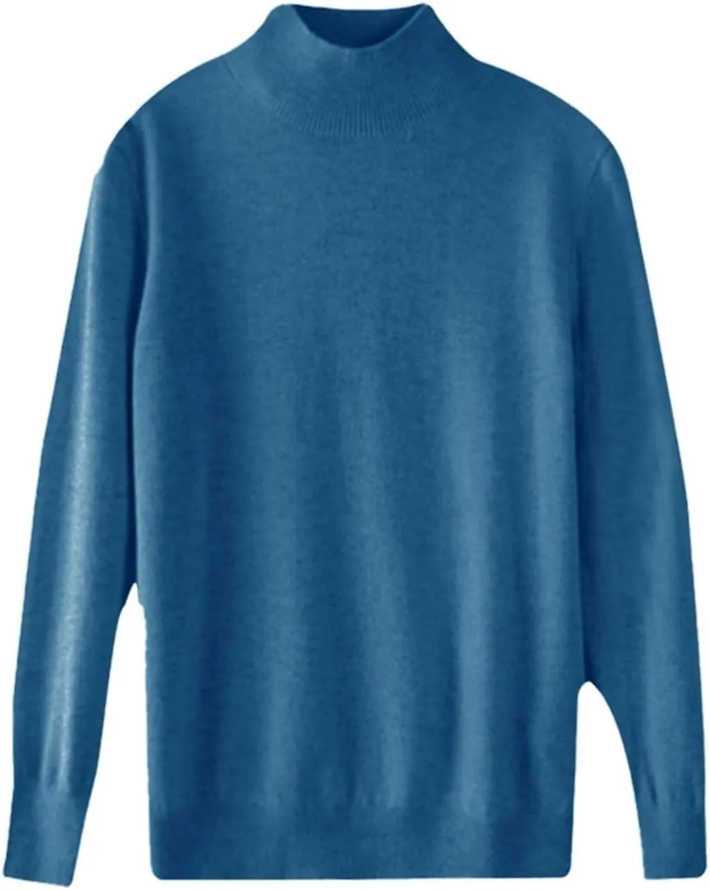 Sweaters for Women Long Sleeve Trendy Jumper Knitted Pullover Soft Warm 100% Cashmere Sweater Tops Clearance