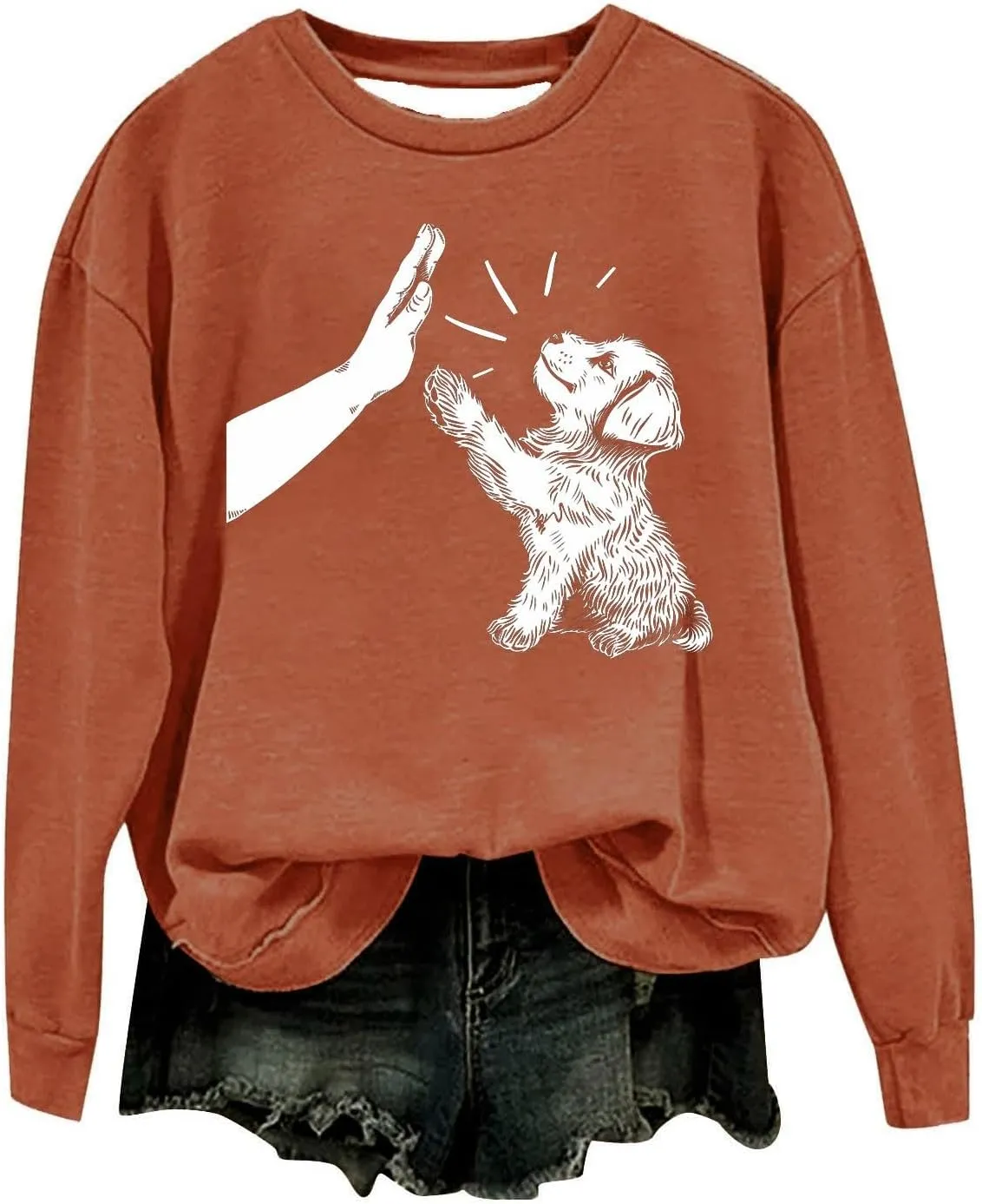 Sweatshirts for Teen Girls 2024 Fashion Crewneck Long Sleeve Sweater Pullover Casual Fleece Soft Cute Graphic Tops
