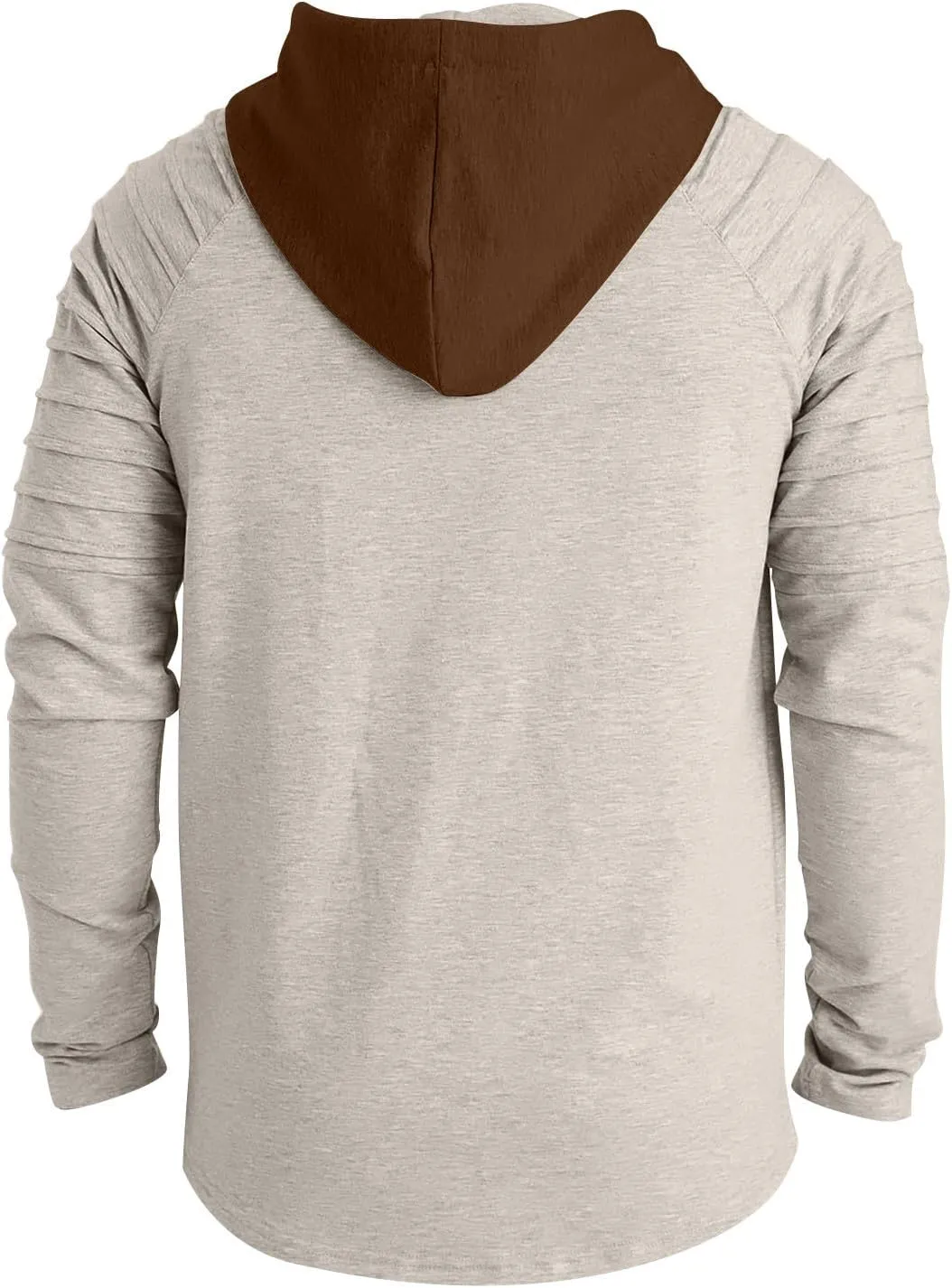 Tactical Hoodies For Men Lace Up Sweatshirts Slim Fit Athletic Hoodie Y2k Hoodies Long Sleeve Fall Sweatshirt