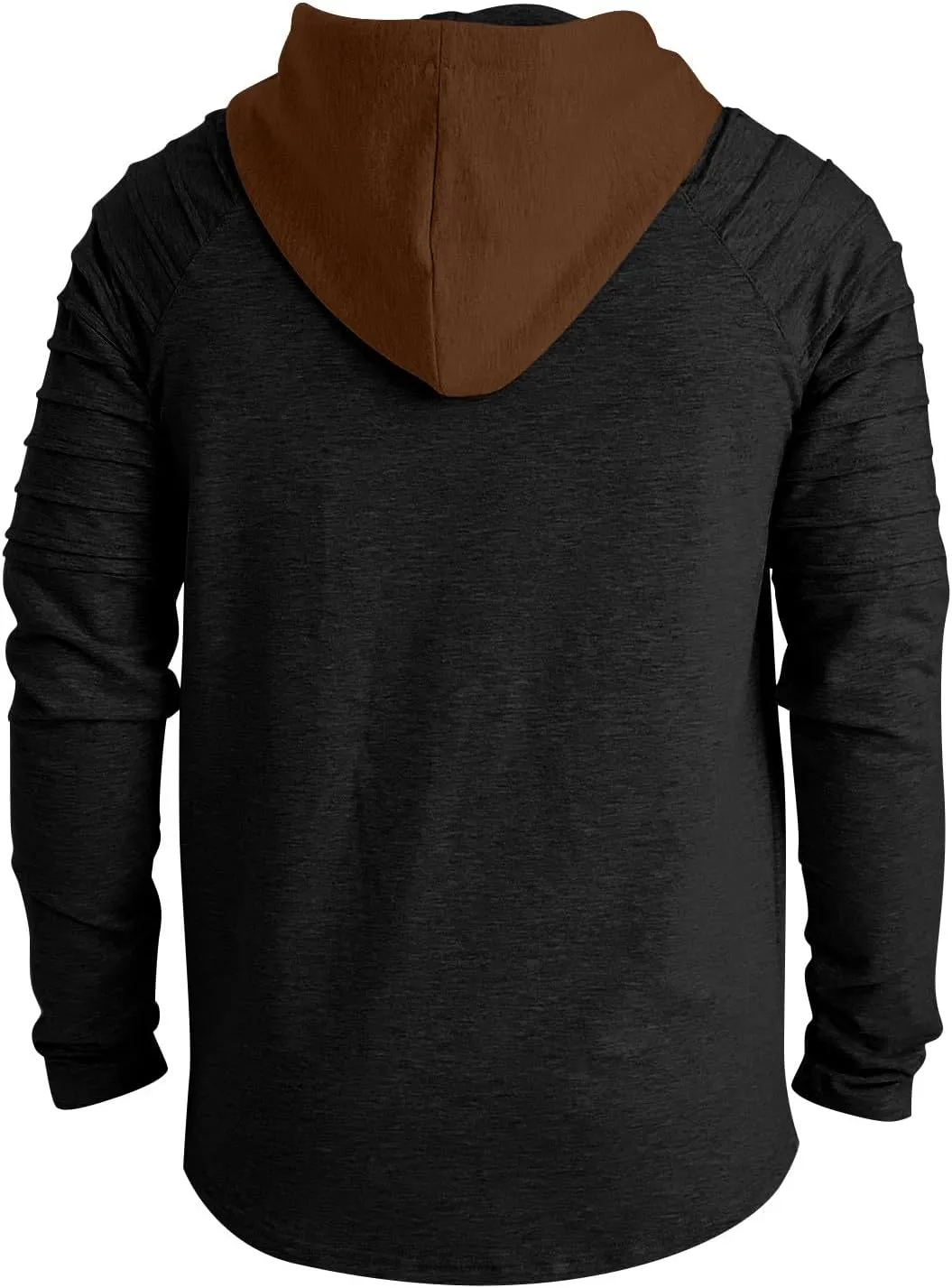Tactical Hoodies For Men Lace Up Sweatshirts Slim Fit Athletic Hoodie Y2k Hoodies Long Sleeve Fall Sweatshirt