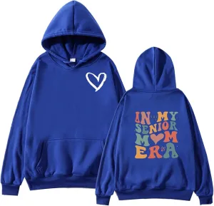 Teen Girls Preppy Hoodies Fashion Back to School Cute Printed Long Sleeve Hooded Workout Hoodie 2024 Fall Casual Tops