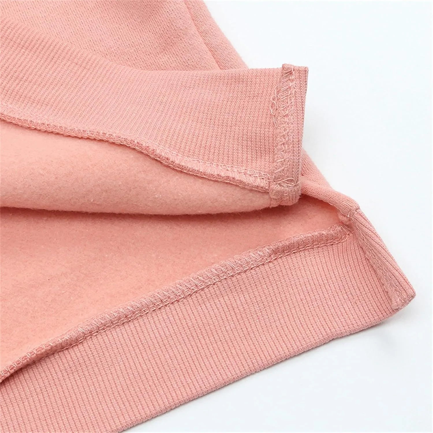 Toddler Sweatshirt Hoodie Pullover Solid Long Sleeve Cute Outfits Baby Girls Boys Fall Winter Cozy Warm Clothes