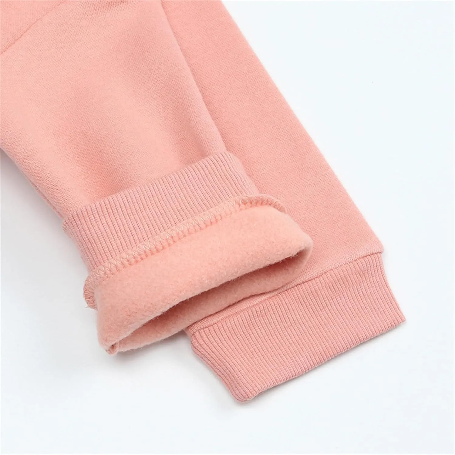 Toddler Sweatshirt Hoodie Pullover Solid Long Sleeve Cute Outfits Baby Girls Boys Fall Winter Cozy Warm Clothes