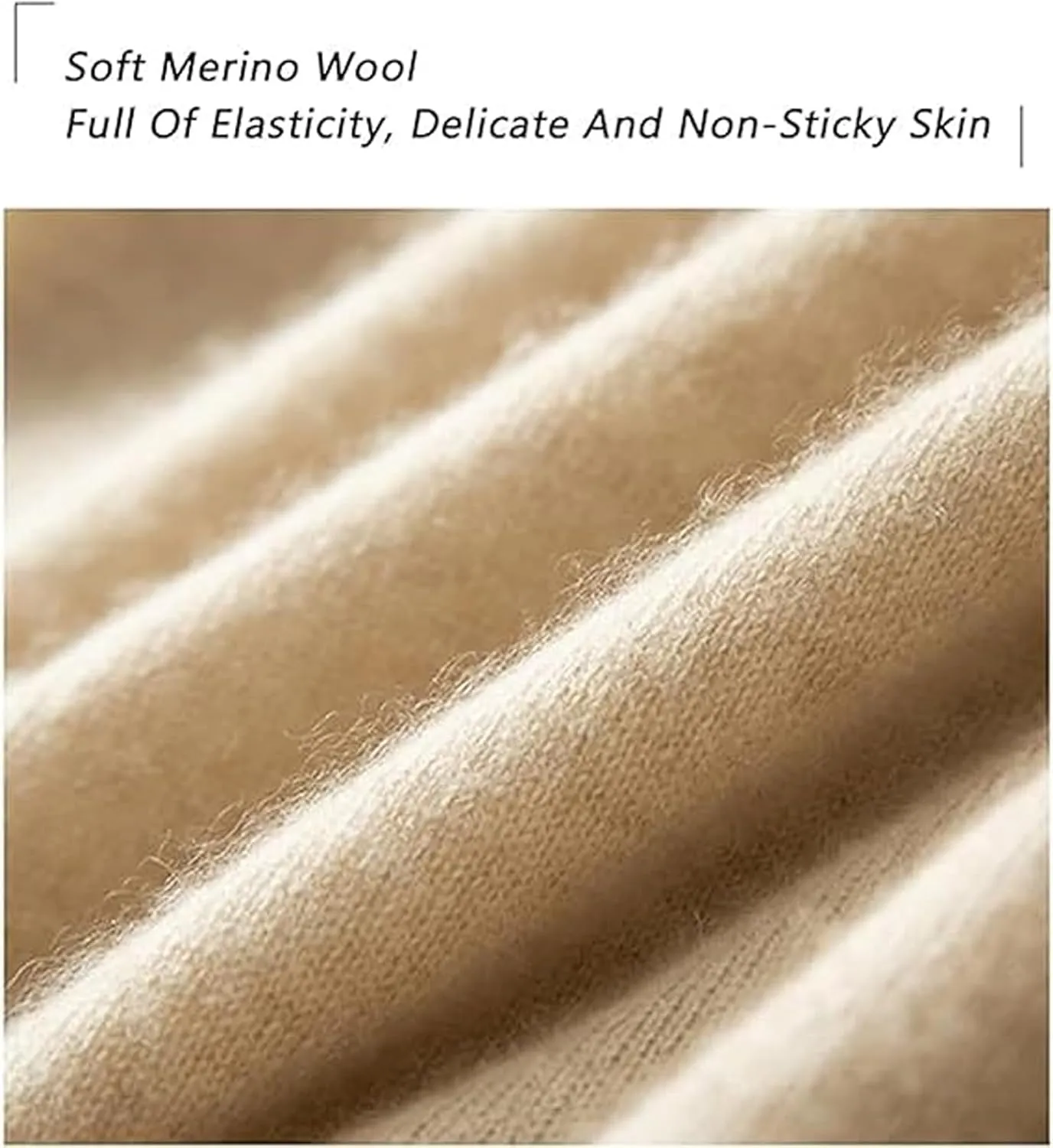Visulong Cashmere Sweaters, 100 Percent Cashmere Sweaters for Women, New Cashmere Sleeve Crew Neck Soft Warm Knit