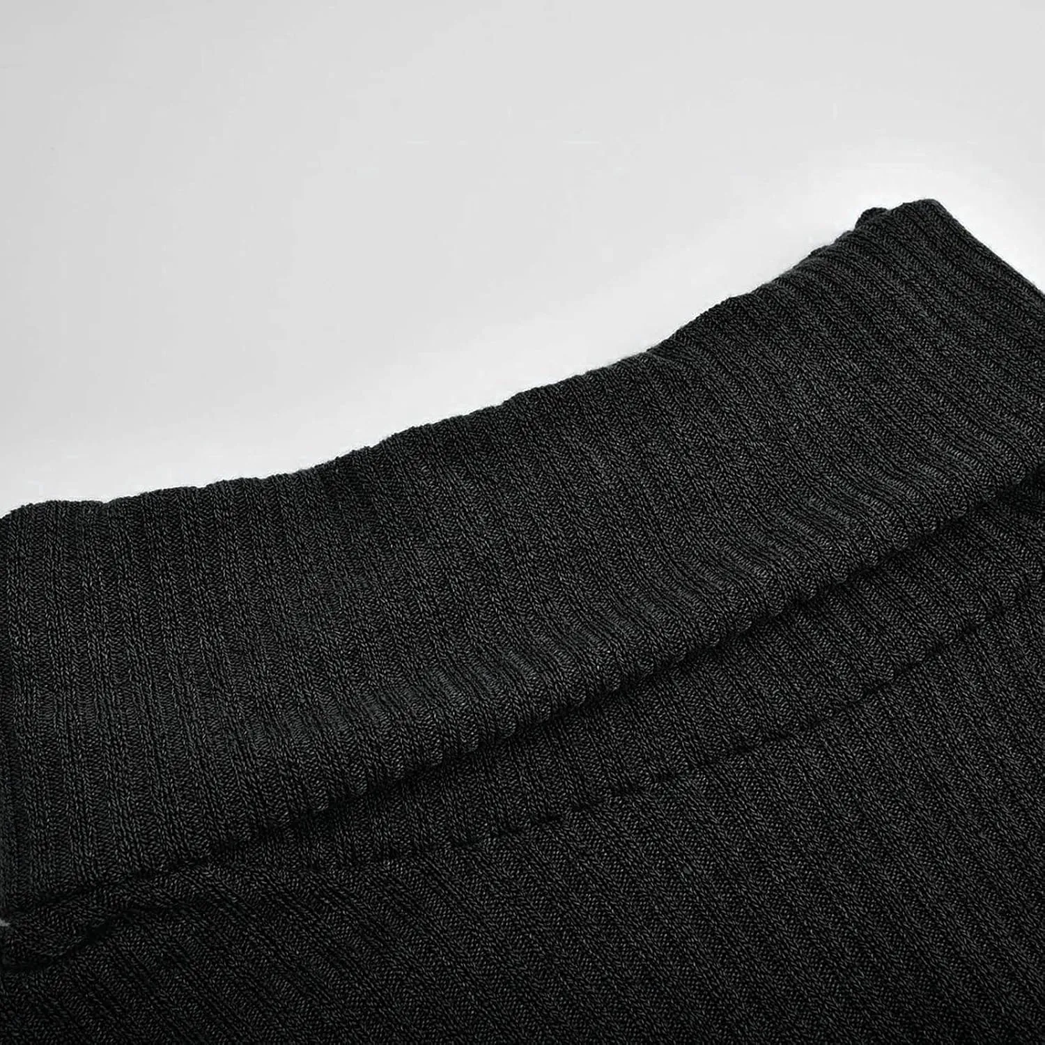 Warm Winter Sweaters for Women Turtle Neck Ribbed Knit Jumper Sweater Tops Long Sleeve Oversized Button Tops Blouse