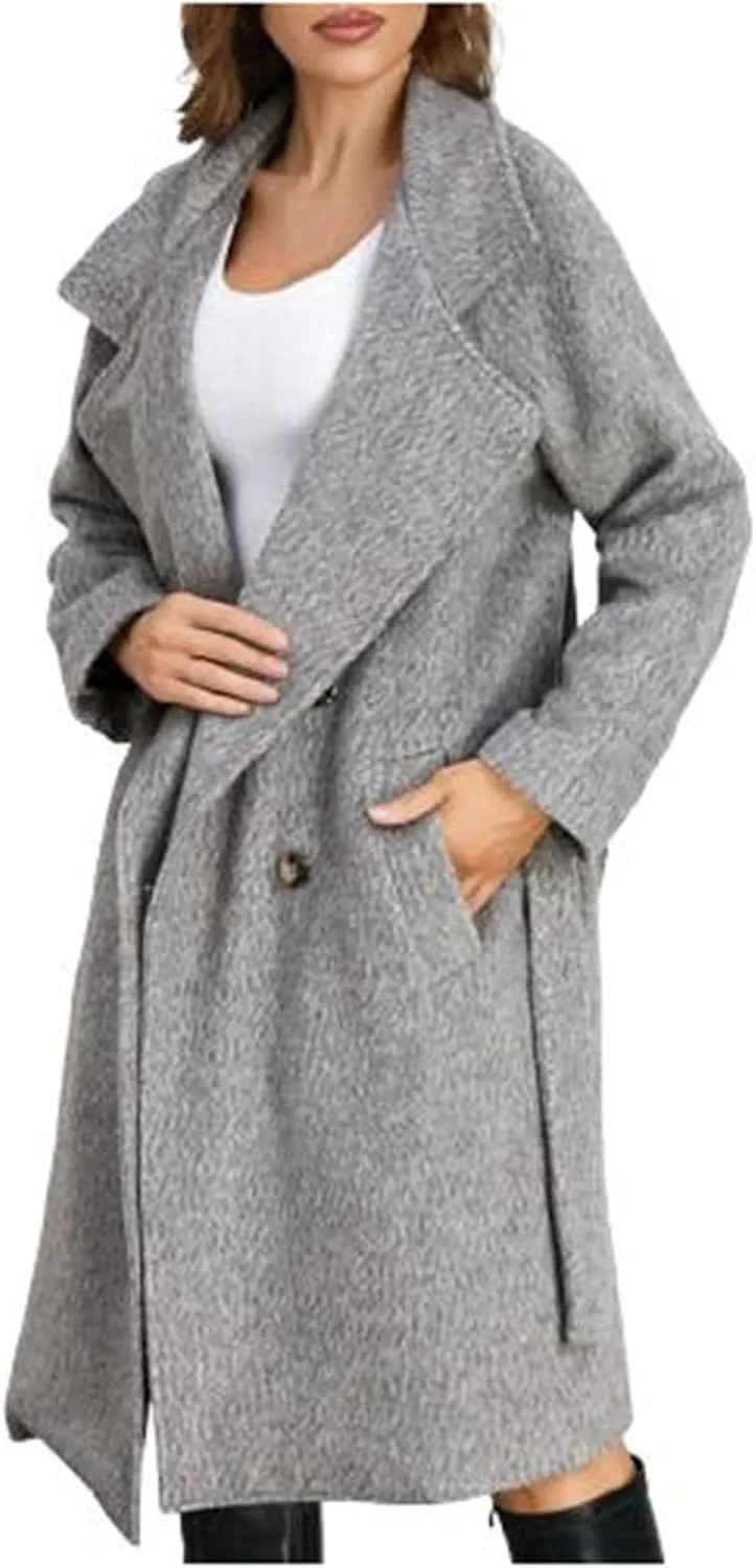 Winter Coats for Women Plus Size Long Puffer Coats Down Thicken Warm Quilted Jacket Mid-Length Outerwear