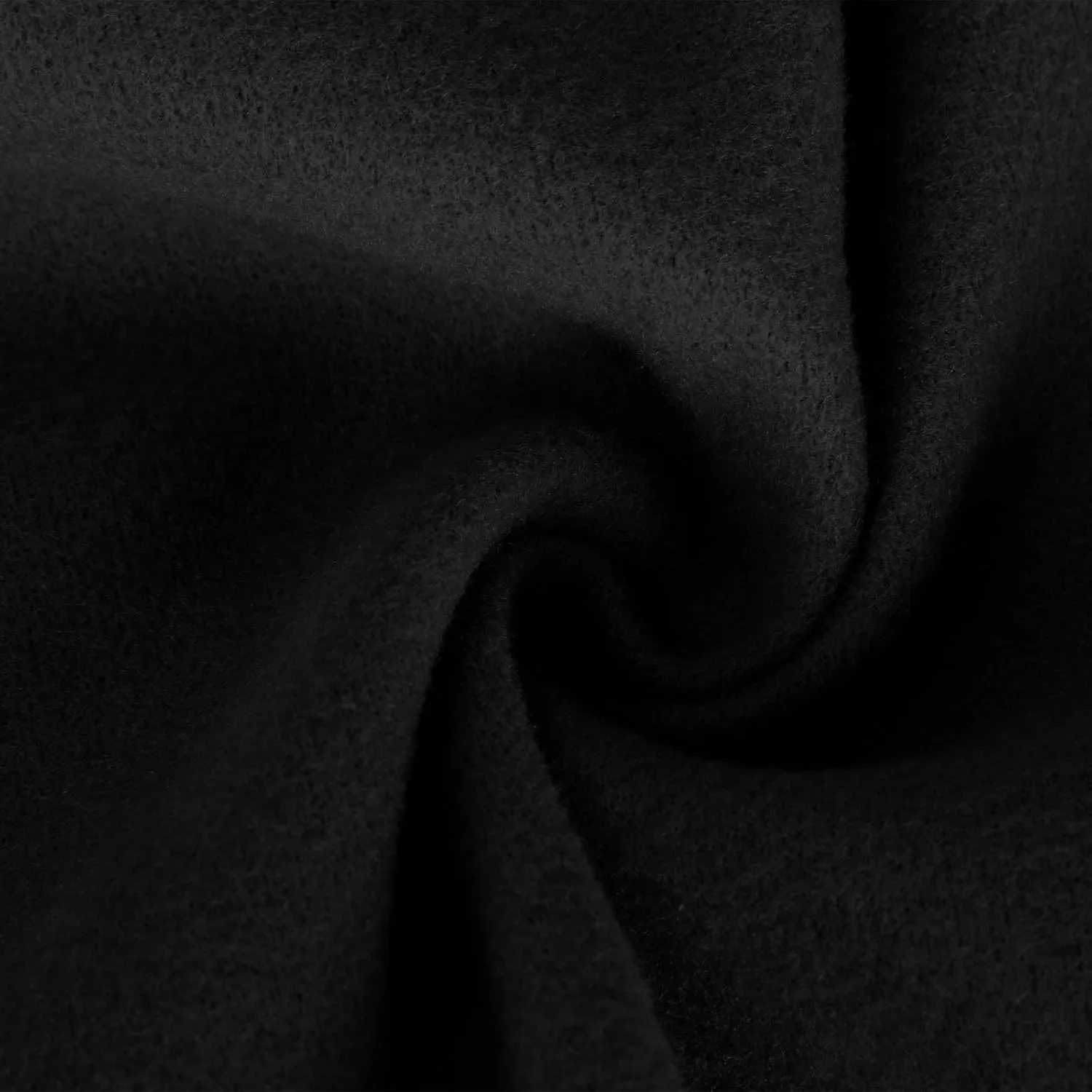 Winter Trench Coats for Women Mid-Long Wool Blend Coats Notch Lapel Collared Double-Breasted Overcoat Outwear