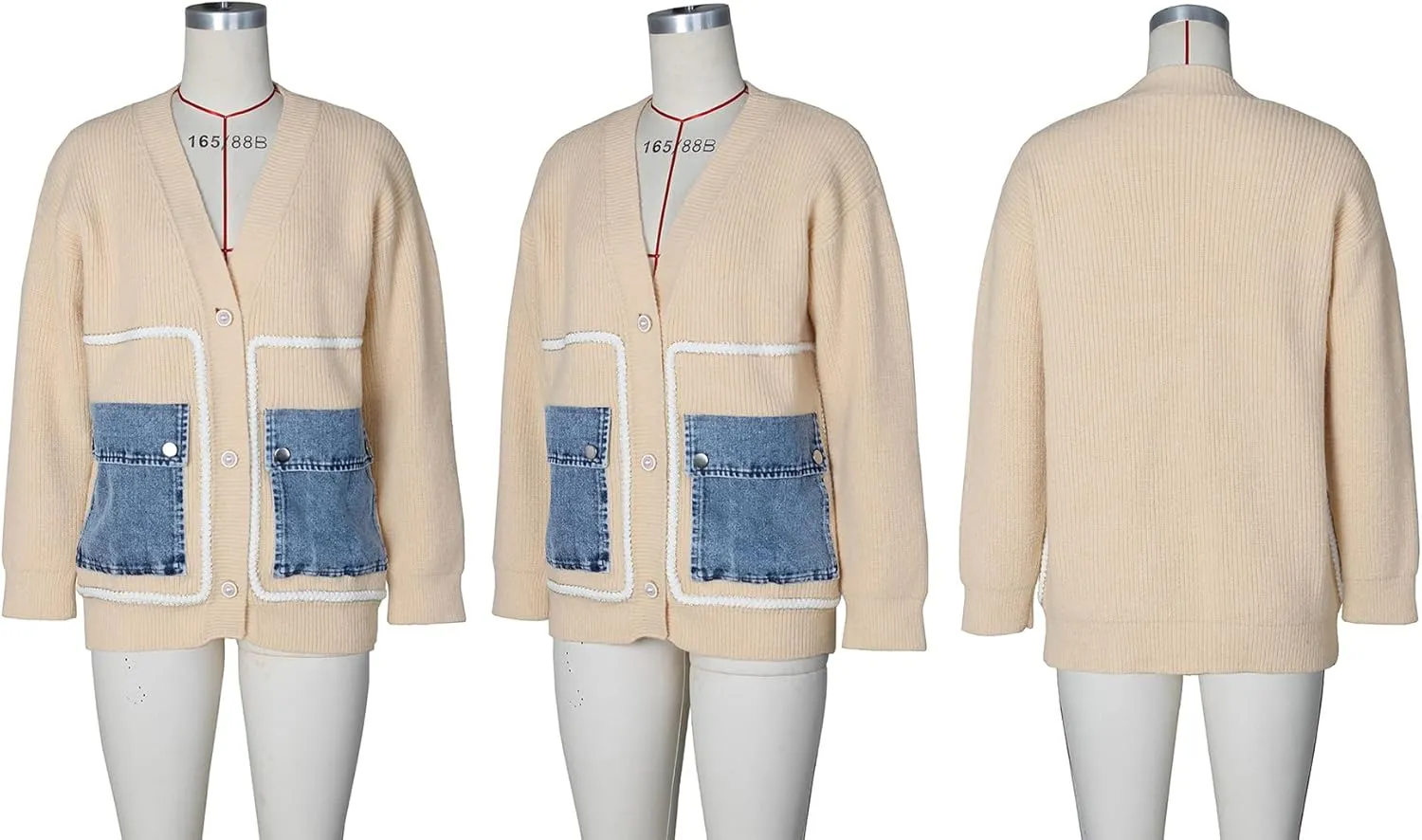 Women Long Sleeve Open Front Cardigan Sweaters Coat Oversized Chunky Cable Knit Button Down Outerwear Trendy Outfits