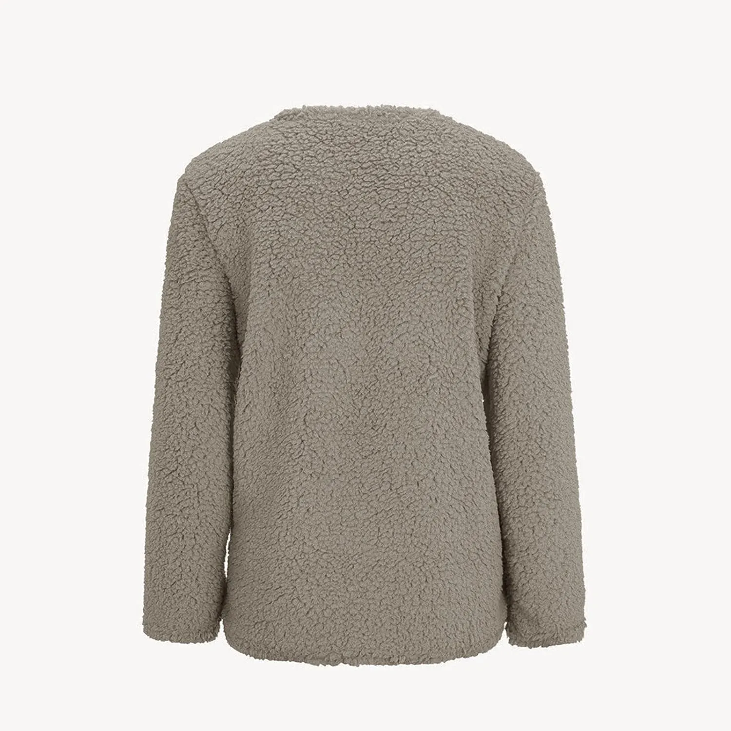 Womens 2023 Cardigan Sweaters Fall Open Front Button Down Long Sleeve with Pockets Casual Chunky Warm Outerwear Coat