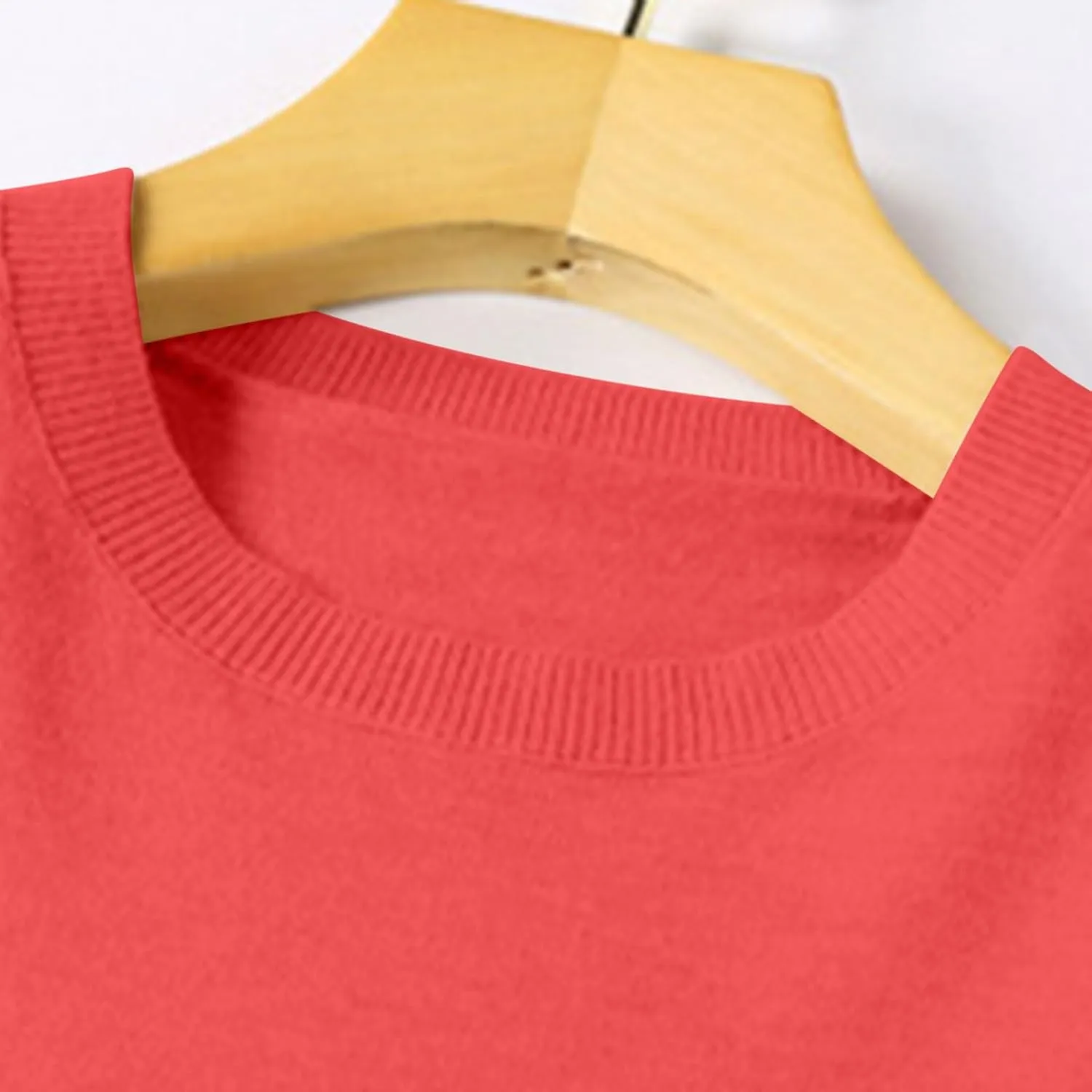 Women's Cashmere Sweaters Long Sleeve Crew Neck Soft Warm Cozy Pullover Lightweight Wool Knit Jumpers Sweater